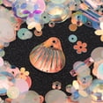 thumbnail image 4 of UPGRATOR 2 Pack Loose Sequin Craft PVC Beige DIY Material for Clothes Making Craft Enthusiasts, 4 of 6