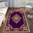thumbnail image 6 of 3'x5' washable carpet carpet bedroom area rug non slip southwestern area rug square area rug, 6 of 10