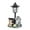 G, variant on Kieccall Solar Outdoor Garden Resin Flower Pot Balcony Decoration Solar Lights Outdoor Courtyard Crafts
