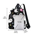 thumbnail image 3 of FORMRS Women's Travel Backpack Purse Anti-Theft Hidden Pockets Casual Shoulder Bag, White Halloween Ghost, 3 of 7