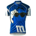 thumbnail image 1 of 2015 Women's M&Ms Blue Cycling Jersey - MMBL-W, 1 of 11