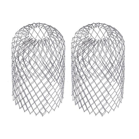 MasteelfCA 2pcs Rooftop Drain Pipe Filter Mesh Anti-leaf Filter Roof Drainage Pipe Strainer