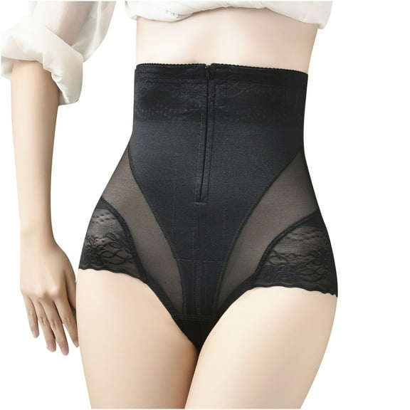 AOOCHASLIY Shapewear for Women Clothes Women Abdomen Pants Breasted Shapewear Zipper Hip Lift Yoga Body Shaping Pants