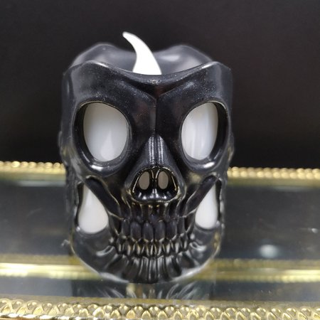 

Livesture Halloween electronic glowing night light Black White