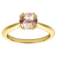 thumbnail image 2 of Aonejewelry 0.90 Carat Morganite Engagement Ring In 10k Yellow Gold, 2 of 4