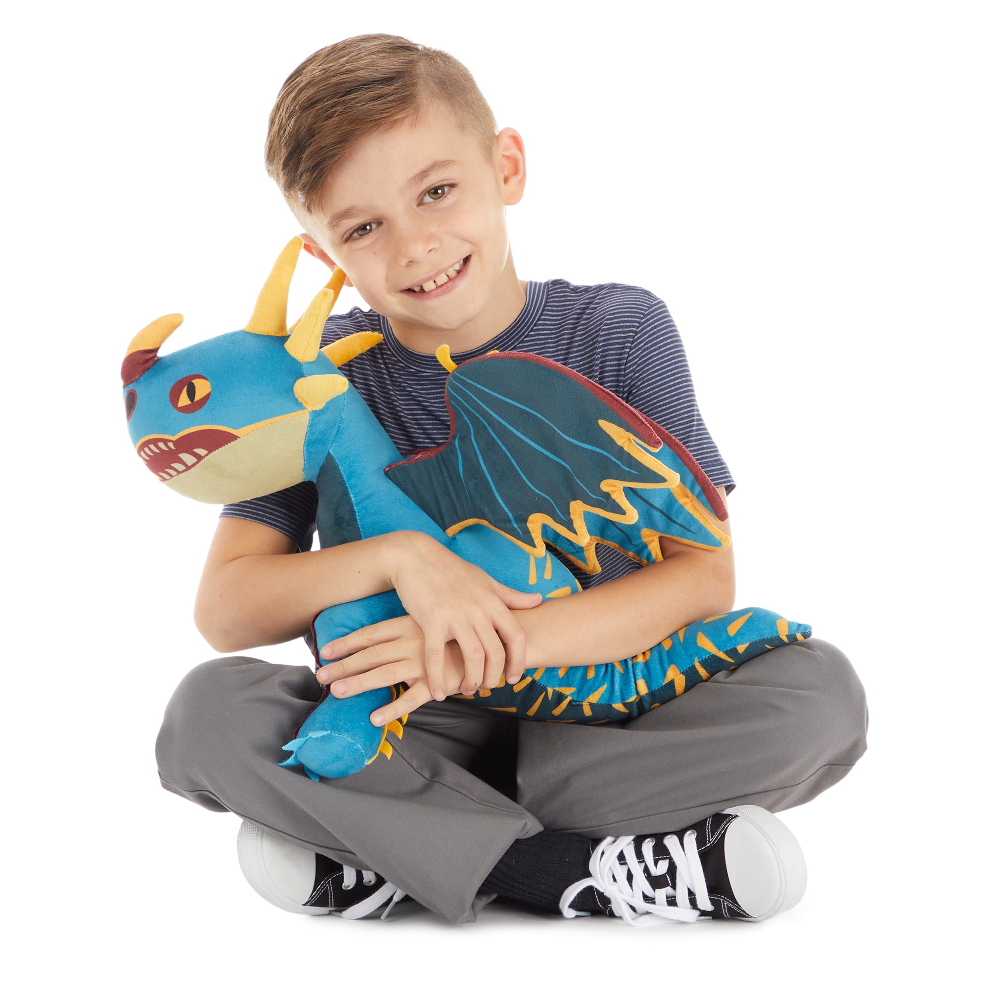 How to Train Your Dragon Stormfly Kids Plush Bedding Cuddle and Decorative Pillow Buddy