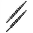 thumbnail image 1 of 2X Escariador de Flauta Espiral de 5/8 Pulgadas con VáStago de 1/2 Pulgada, M2 HSS Puente/Escariador de ConstruccióN Broca de Escariador de Mandril CóNico, 1 of 5