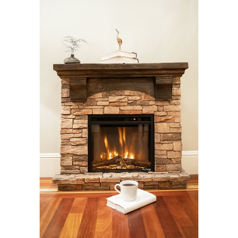 E-Flame USA Kodiak Electric Fireplace and Freestanding Mantle - Walmart.com