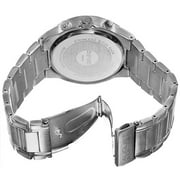 Mens Swiss Quartz Multifunction Silver-Tone Bracelet Watch