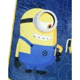 thumbnail image 4 of Minions Throw Blanket We Love Bananas Plush Fleece Throw With Buttons 45" X 60", 4 of 5