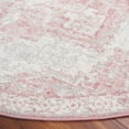 thumbnail image 3 of SAFAVIEH Layla Yorick Oriental Area Rug, Ivory Grey/Pink, 5' x 5' Round, 3 of 11