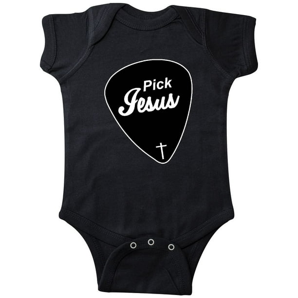 INKtastic Pick Jesus Christian Infant Creeper