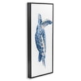 thumbnail image 4 of Stupell Industries Blue Turtle Swimming Animals & Insects Painting Black Framed Art Print Wall Art, 10 x 24, 4 of 10