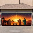 thumbnail image 5 of Dsscvnef Holiday Cheer Garage Festive Christmas Banner With Bright Colors Festive Design Perfect for Auto Enthusiasts Home Garages Easy Hanging Durable Material, 5 of 5