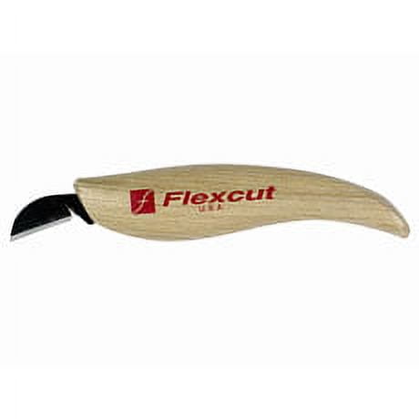 Flexcut Chip Carving Knife KN15 - 1 In. Blade, Steel - Wood Carve Chip Knife