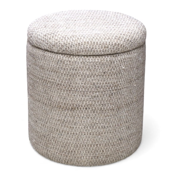 DALIA-STORAGE OTTOMAN-BEIGE