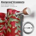 thumbnail image 2 of Outdoor Curtains for Patio Waterproof, Love Heart Valentines Day Outdoor Privacy Panels Grommet, Botanical Eucalyptus Red Blackout Outside Curtains for Porch/Cabana/Pergola/Gazebo 54"x95", 2 Panels, 2 of 8