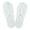 White, variant on Flip Flops Women Hotel Slippers for Guests Disposable Flannel Shoes for Travel Womens Slippers White,6-10