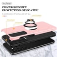 thumbnail image 6 of Entronix Heavy Duty Ring Case Designed for Galaxy A23, Shockproof Slim Fit Kickstand, Pink, 6 of 6