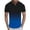 Blue, variant on Shirts for Men Mens Blank T Shirts Collar Shirts for Men Black Tshirt Men Golf Shirts for Men