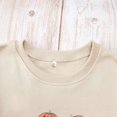 thumbnail image 6 of Women Halloween Meditating Skeleton Jack o Lantern Graphic Long Sleeve Pullover for Halloween Party, 6 of 7