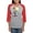 Heather/Red, variant on CafePress - GI Joe Storm Shadow Comic Women's Baseball T Shirt - Womens Baseball Tee