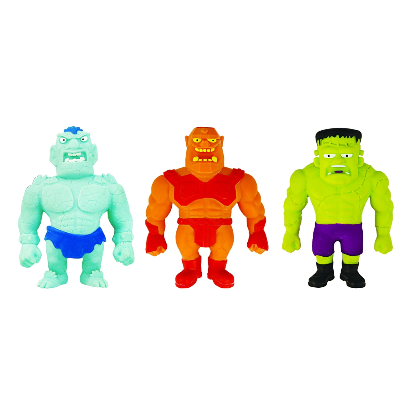 Ja-Ru Pocket Squish Monster - 4x stretch power, 3 styles available, each sold separately, 1 piece