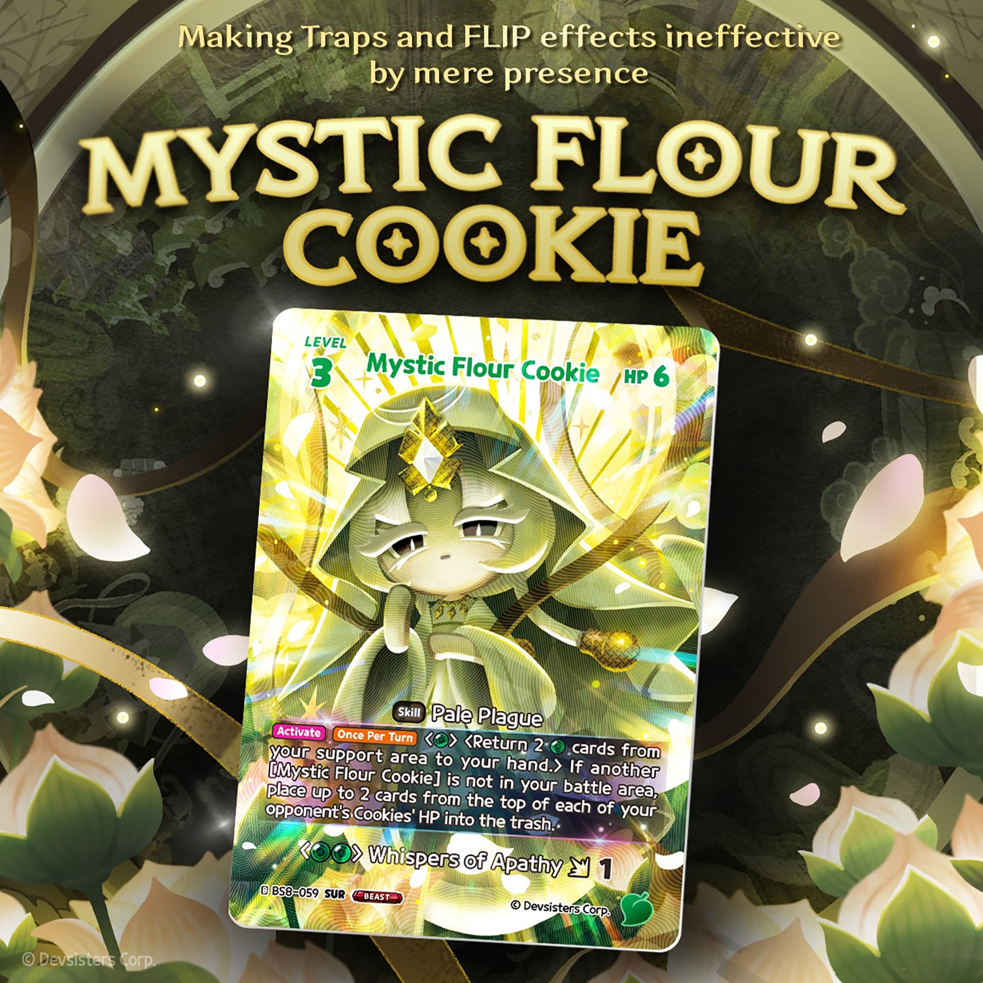 CookieRun TCG: A Game of Truth & Deceit - 4 Booster Pack Bundle - Braverse Trading Card Game, Strategy Play & Battle Deck-Building, Randomly Assorted