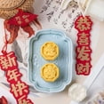 thumbnail image 4 of Mooncakes Making Mold Chinese New Year ABS Plastic Hand Pressure Pastries Mold, 4 of 8
