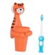 thumbnail image 2 of Juego de cepillos de dientes para niños con animales Sunnimix Porta cepillo de dientes, 2 of 7