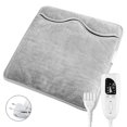 thumbnail image 2 of Electric Heating Pad Foot Warmer Soft Flannel Pad Winter Thermal Pad Auto Shut Off 6 Modes, 2 of 5
