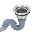 thumbnail image 4 of Diseño moderno para un flujo de agua continuo Herramienta de drenaje de lavabo de baño de acero inoxidable eficiente, 4 of 8