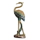 thumbnail image 4 of Figura de grulla, figura de cigüeña, estatua creativa de pájaros, figura de resina para granja 14x8x37cm, 4 of 9