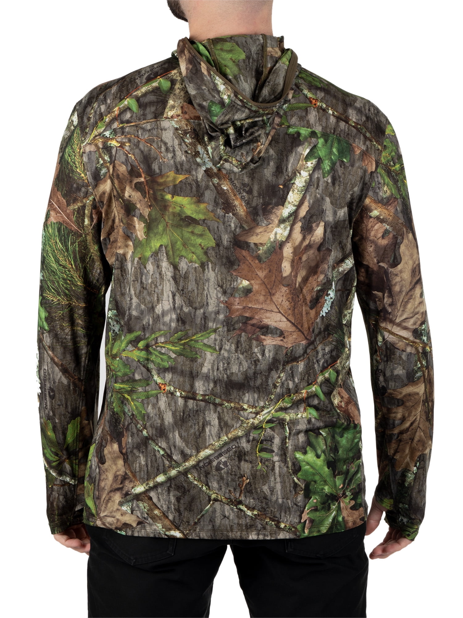 Mossy Oak Men's Long Sleeve Performance Hunting Hoodie, S-3XL