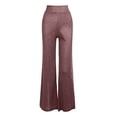 thumbnail image 5 of WILLBEST Pantalones Casuales para Mujer Omens con Lentejuelas Brillantes, Cintura Alta, Acampanados y Elásticos para el Hogar para Un Estilo y Comodidad Sin Esfuerzo. Grande, 5 of 5