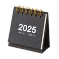 thumbnail image 2 of Calendario de Escritorio Pequeño Macarena 2025 Plegable Negro, 2 of 8