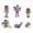 Style B, variante sur KLKCMS 6x Ornement Fairy Statues de Jardin Fairy pour Cadeau d'Anniversaire Maison Extérieur A