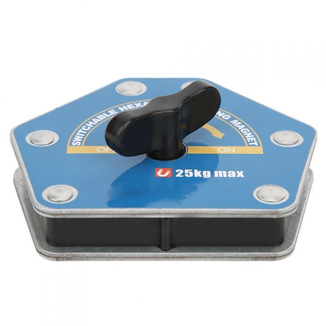 Localizador de soldadura magnético conmutable hexagonal fuerte succión multiángulo 15-20 kg FM4-S