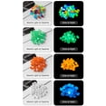 thumbnail image 3 of 500 Pcs Pierres Lumineuses en Forme de Diamant pour Aquarium, Paysage Extérieur, Jardin, Allée, 3 of 7