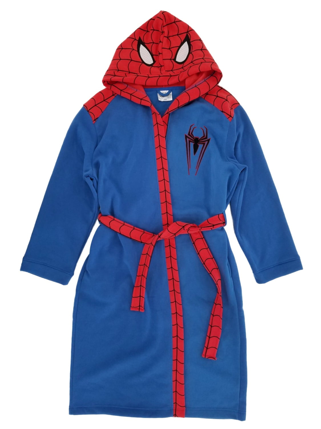 Marvel Spider-Man Dressing Gown Boys Kids Cosplay Pyjamas Robe 