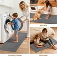 thumbnail image 5 of MeyJey Kitchen Rug Set 3 Piece, Non Slip Kitchen Floor Mats Machine Washable Mats for Home Floor and Living Room, Gray, 5 of 10