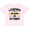 thumbnail image 3 of Inktastic Legends Are Born in October Boys or Girls Toddler T-Shirt, 3 of 5