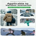 thumbnail image 6 of 1 Pair Touchable Screen Compatible Kids Gloves Providing Fleece Lining and Enhances Grip for Snow Sports, 6 of 9