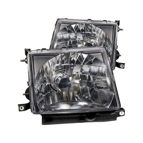 Headlight Set - Compatible with 1997 - 2000 Toyota Tacoma 1998 1999