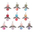 thumbnail image 1 of 10PCS DIY Jewelries Pendants DIY Alloy Wing Glass Pearl Pendants (Mixed Color), 1 of 2