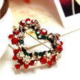 thumbnail image 3 of Moda Garland Corsage Pin Broche Navidad Navidad Regalo de boda jinwen Regalo de Navidad, 3 of 7