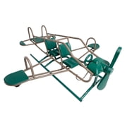 Lifetime Kids's Ace Flyer Metal Teeter Totter, Green and Brown (90135)