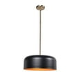 thumbnail image 1 of Kenroy Home 94162BLGLD Porter 2 Light Large Pendant, Black & Gold, 1 of 1