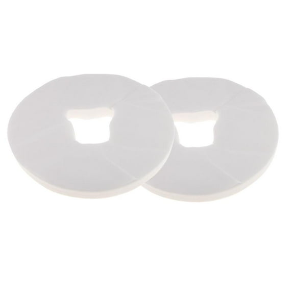 200pcs Non-woven PP Beauty Salon Massage Table Cushion Cover Headrest Sheets White