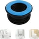 thumbnail image 1 of Anillo de sellado para inodoro, mejor que la cera, negro, grueso, sin cera, junta para inodoro, brida, anillos de goma para aislar olores a prueba de fugas, 1 of 5